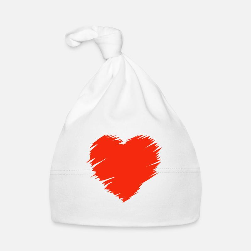 Valentinstag, Valentinstag, Valentinstag Baby Bio-Mütze