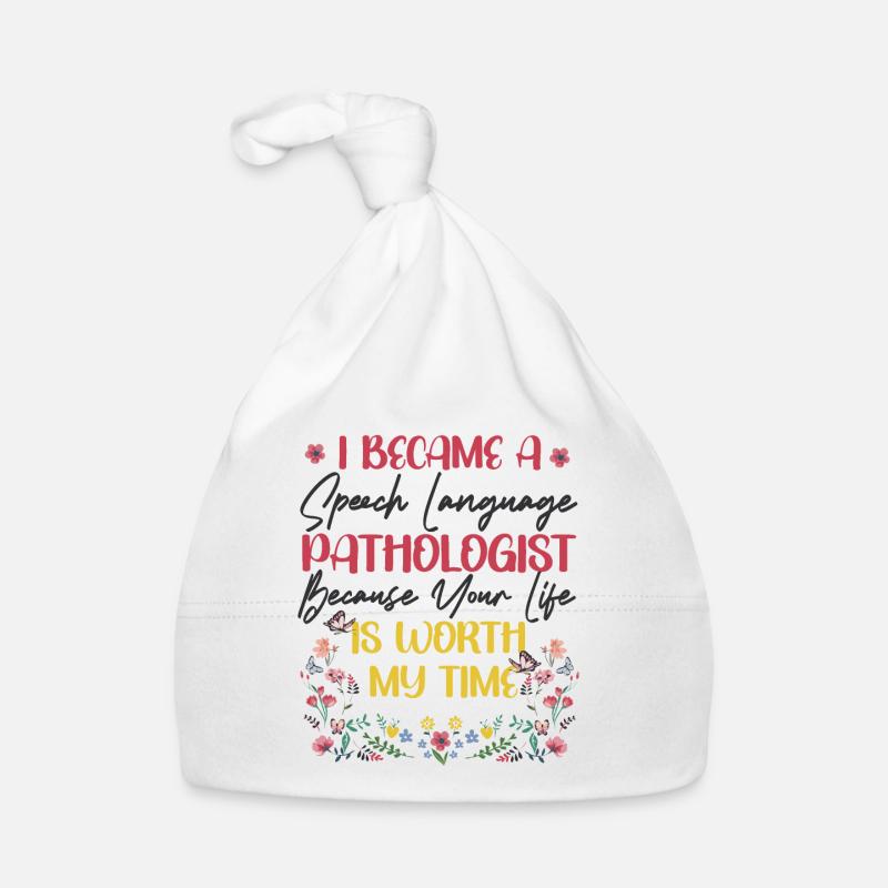 Speech Therapist Therapy Assistant Baby Bio-Mütze
