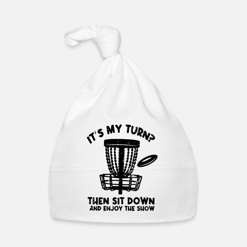 Disc Golf Humor Disc Golf Player Organic Baby Cap
