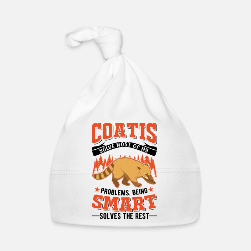 Coati Gift Coati Proboscis Organic Baby Cap