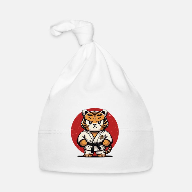 Funny Tiger Brazilian Jiu Jitsu und Grappling Baby Bio-Mütze