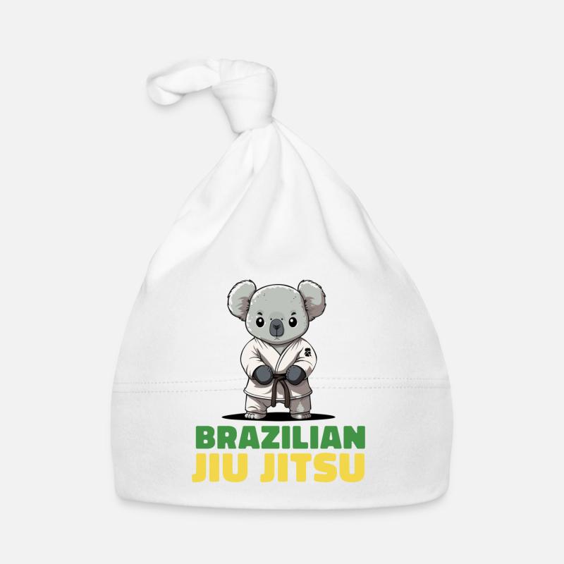 Brasilianisches Jiu Jitsu Grappling Koala Baby Bio-Mütze
