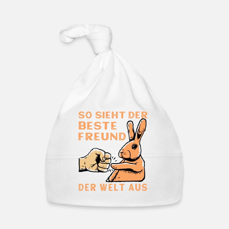 So sieht der beste Freund der Welt aus Baby Bio-Mütze