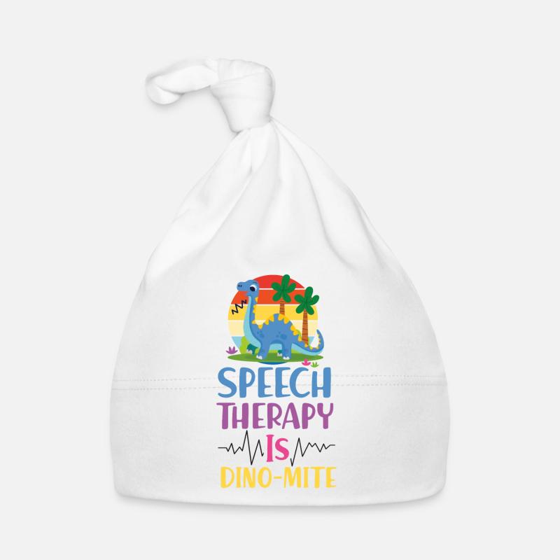 Speech Therapist Therapy Assistant Organic Baby Cap