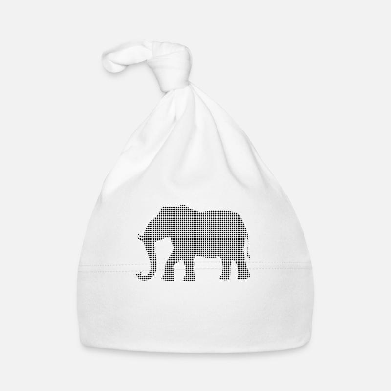 Éléphant Bonnet bio Bébé