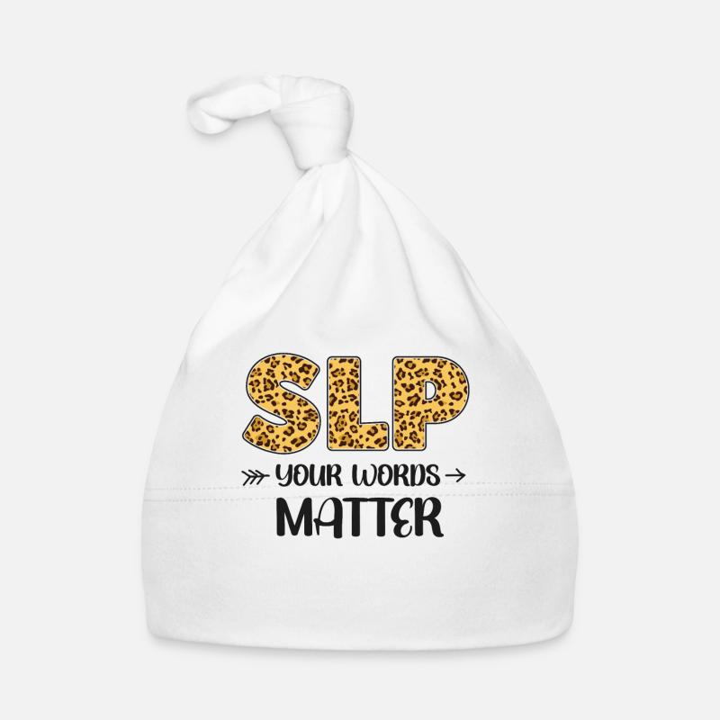 Speech Therapist Therapy Assistant Baby Bio-Mütze