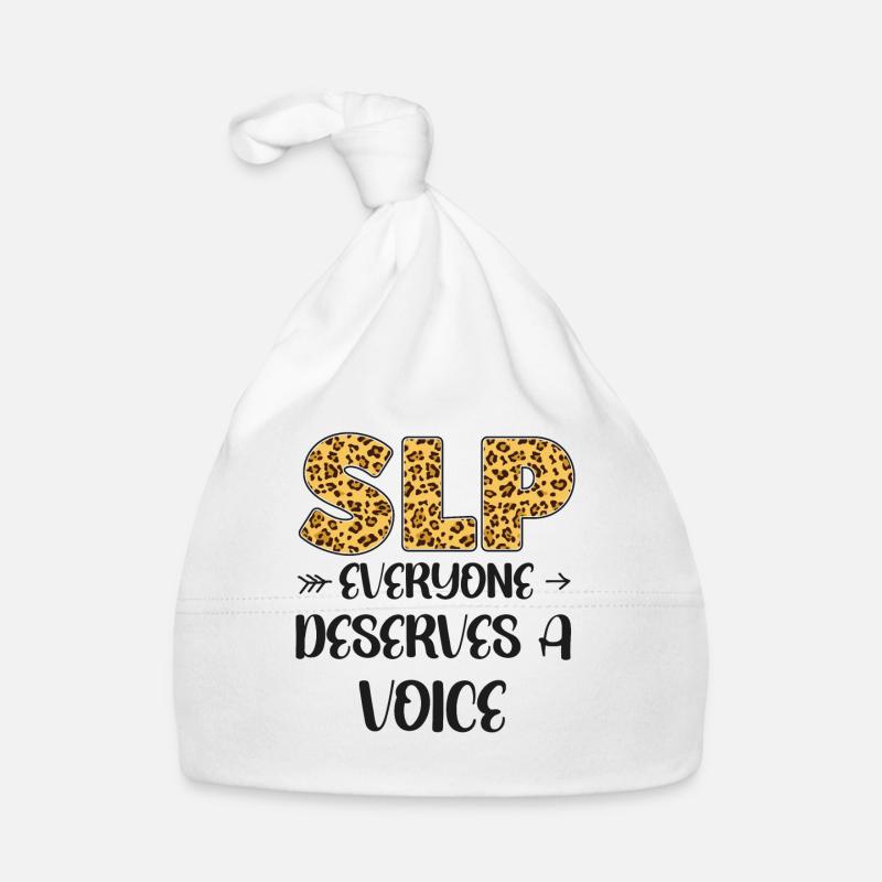 Speech Therapist Therapy Assistant Baby Bio-Mütze