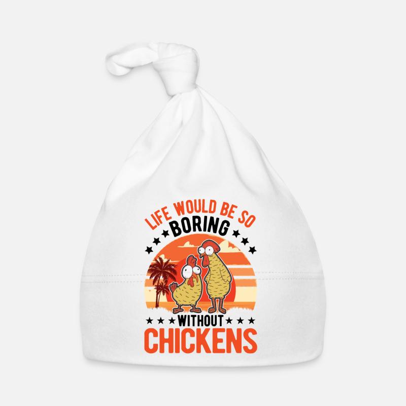 Poulets Élevage de poulets Éleveur de poulet Bonnet bio Bébé