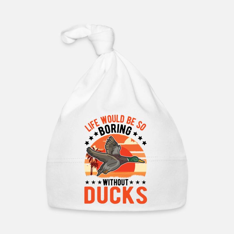 Duck lover gift duck breeder Organic Baby Cap