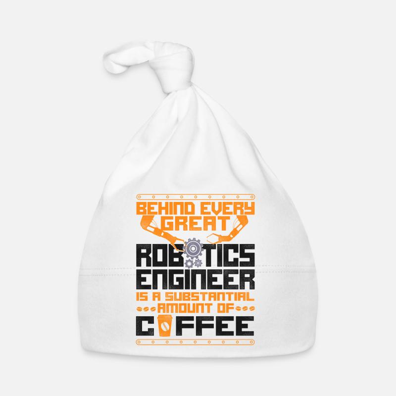 Robot Robotics Engineer Café Bonnet bio Bébé