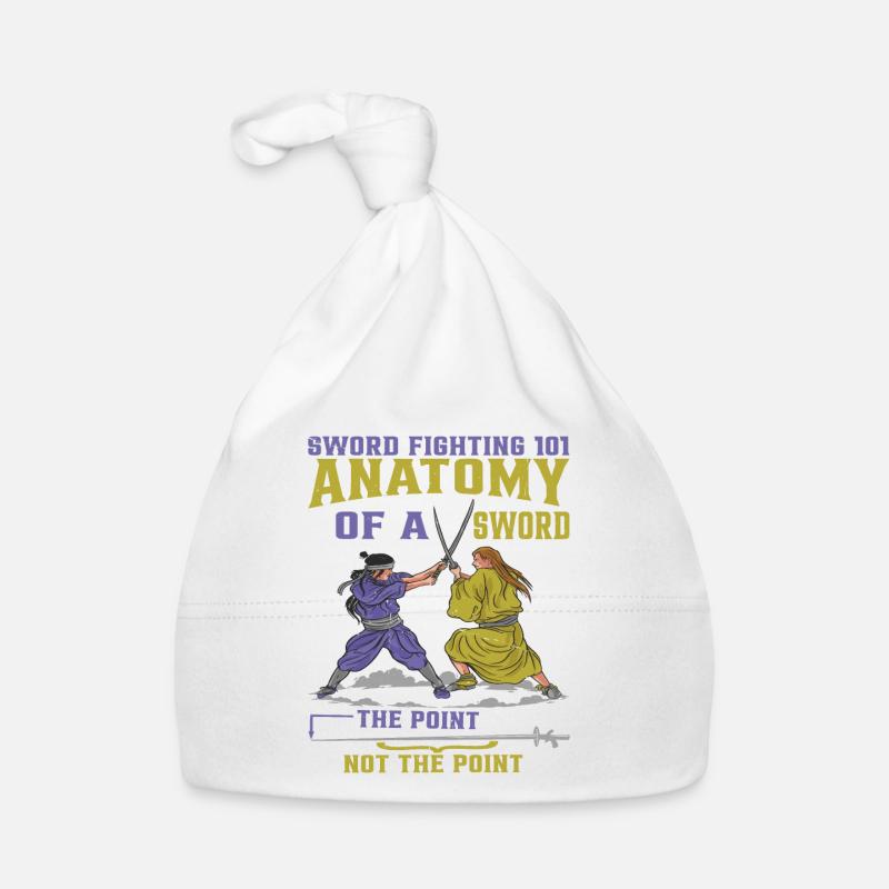 Combat à l’épée 101 Anatomie d’une épée 6 Bonnet bio Bébé