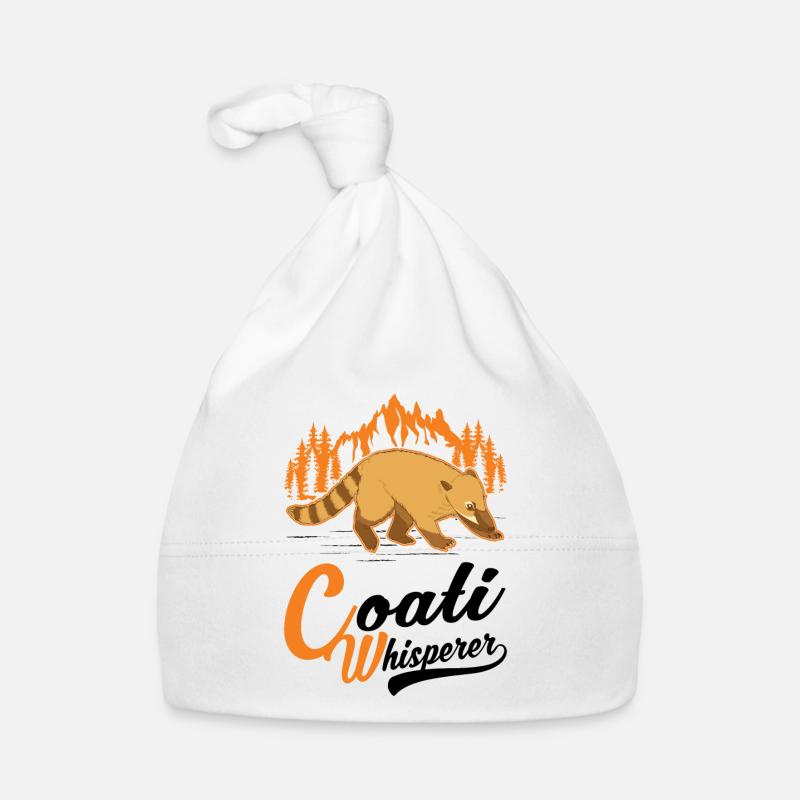 Nasenbär Flüsterer Rüsselbär Coati Baby Bio-Mütze