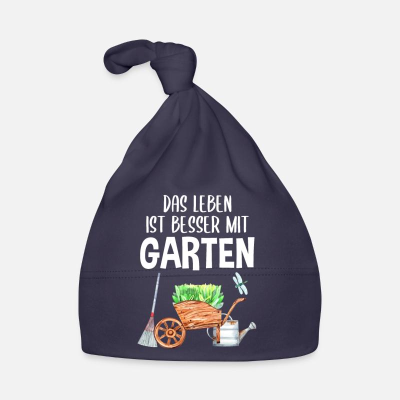 Garten Spruch Hobby Gärtner Geschenkidee Baby Bio-Mütze