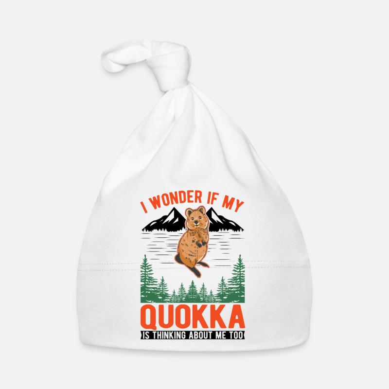 Quokka Gift Short-tailed Kangaroo Organic Baby Cap