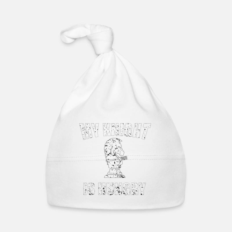 Checkmate in Style: My Knight a faim Bonnet bio Bébé