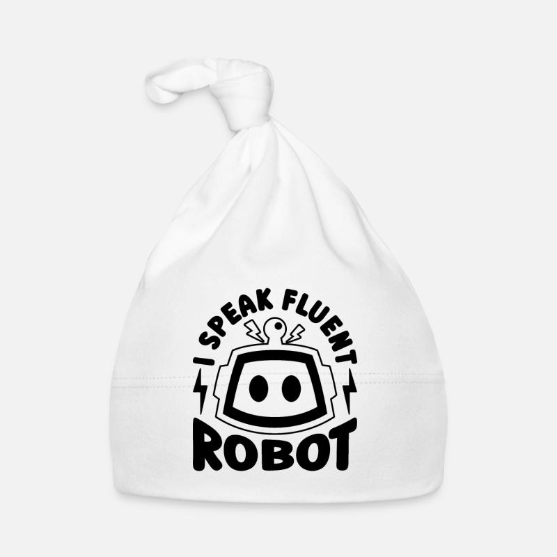 I Speak Fluent Robotics Cyborg Robotics Engineer Baby Bio-Mütze