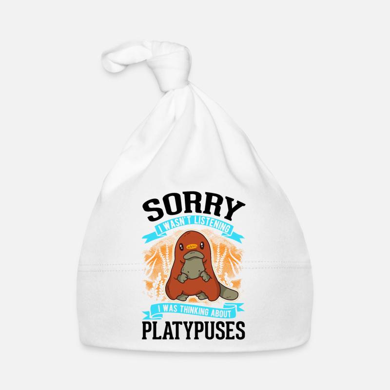 Schnabeltier Geschenkidee Platypus Baby Bio-Mütze