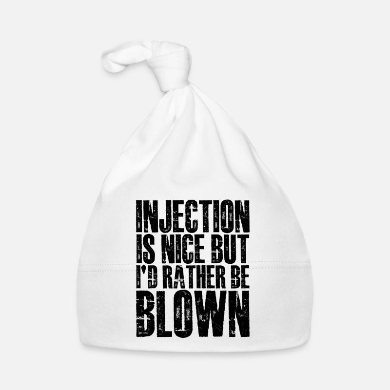 L’injection est agréable mais je préfère être soufflé 4 Bonnet bio Bébé