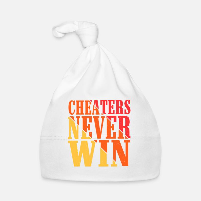 Cheaters Never Win 15 Baby Bio-Mütze