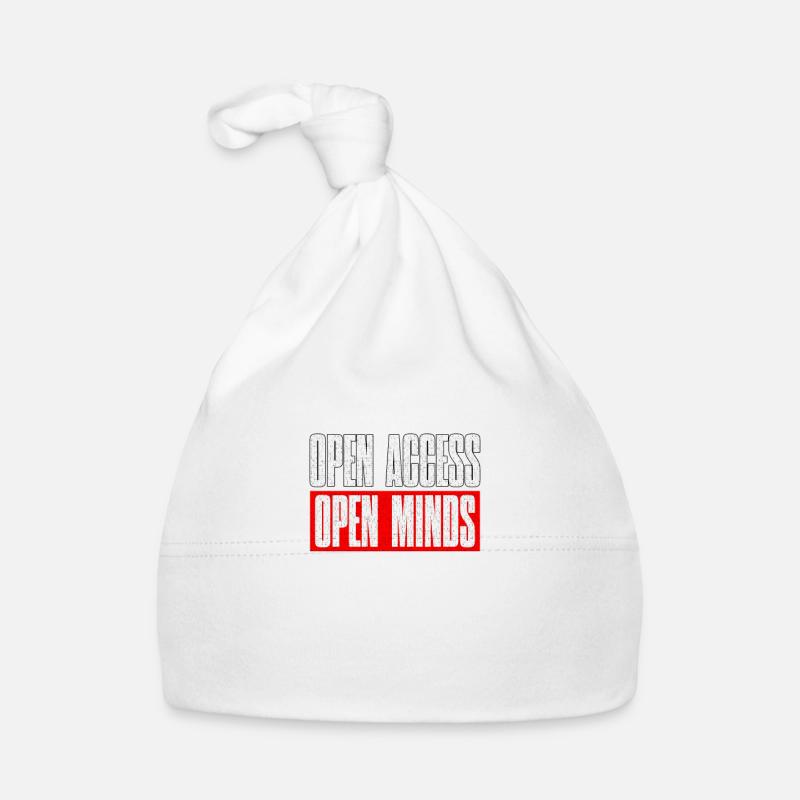 Open Access Open Mind for Ethical Hacker and Coder Baby Bio-Mütze
