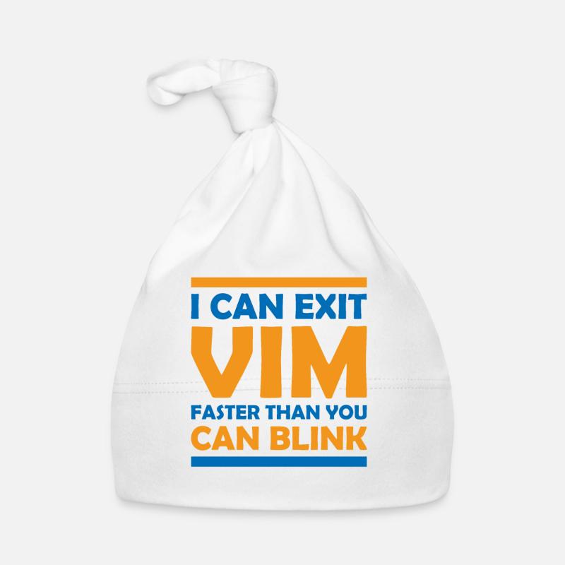 I Can Exit WIM Faster Than You Blink for Linux Baby Bio-Mütze