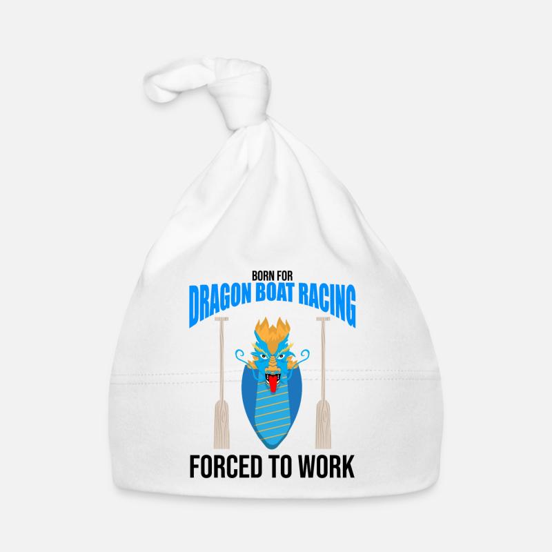 Dragon boating theme for dragon boat paddling Organic Baby Cap