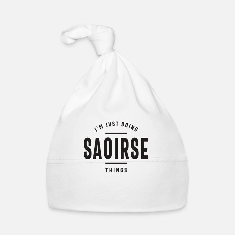 Saoirse Name Personalized Birthday Name Saoirse Organic Baby Cap
