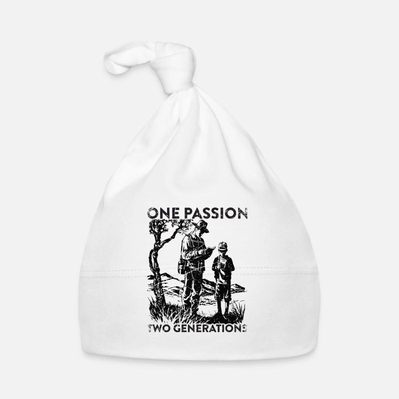 One Passion Two Generation Geocache Baby Bio-Mütze