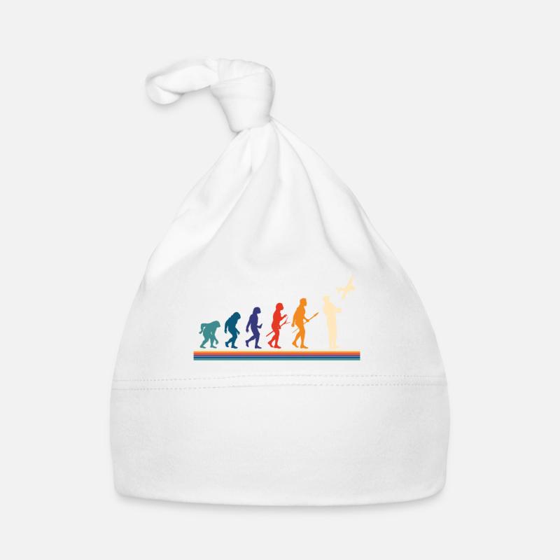 Modellflug Modellflugzeug Geschenk Modellbauer Baby Bio-Mütze