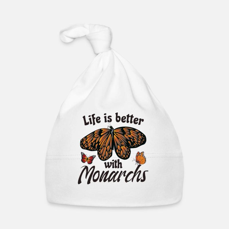 Monarch Butterfly Gift Idea Organic Baby Cap