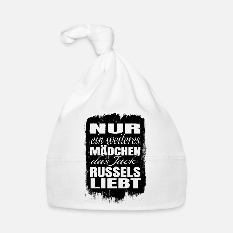 geburtstag statement hund pfote geschenkidee - Baby Bio-Mütze - Weiß