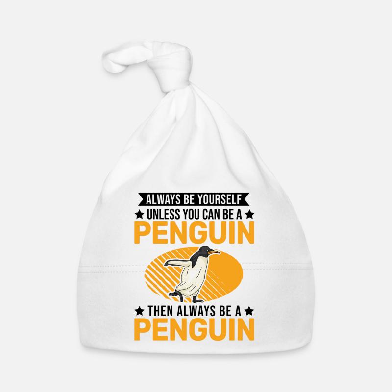 Soyez toujours vous-même Pingouin Pingouin Bonnet bio Bébé