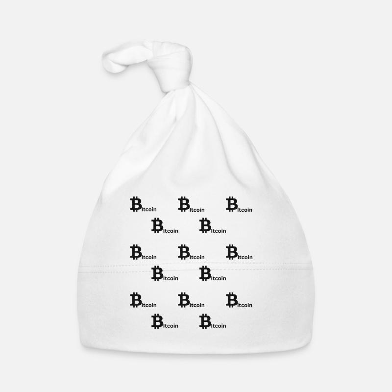 Bitcoin collage Baby Bio-Mütze