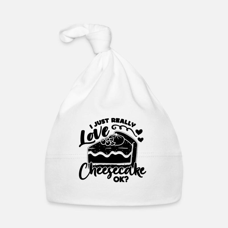 J’adore vraiment Baker Desserts Cheesecake Lover Bonnet bio Bébé