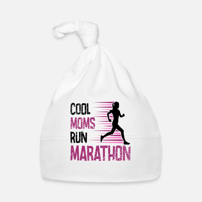 Run 26.2 mile marathon challenge Organic Baby Cap