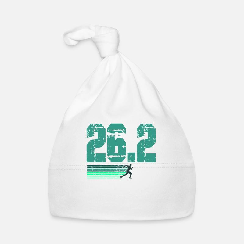 Courir le défi du marathon de 26,2 miles Bonnet bio Bébé