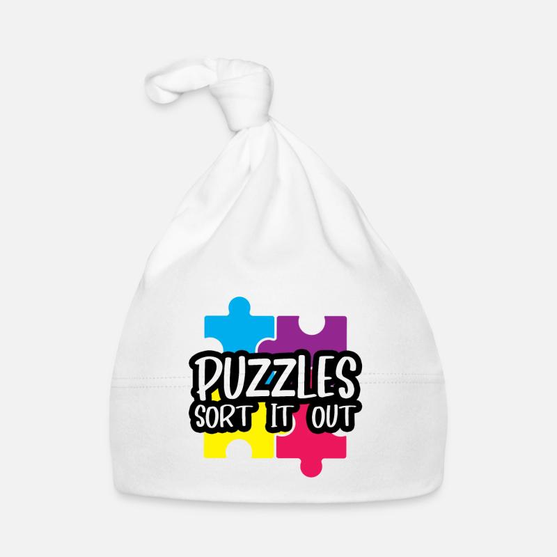 Puzzlers Sort It Out 4 Baby Bio-Mütze
