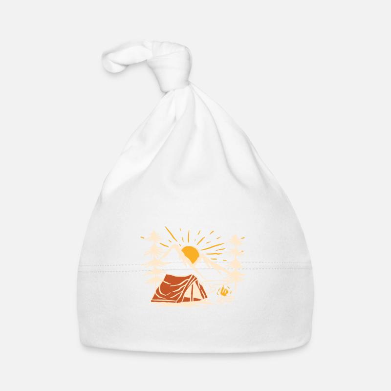 Une pire journée en camping Bonnet bio Bébé