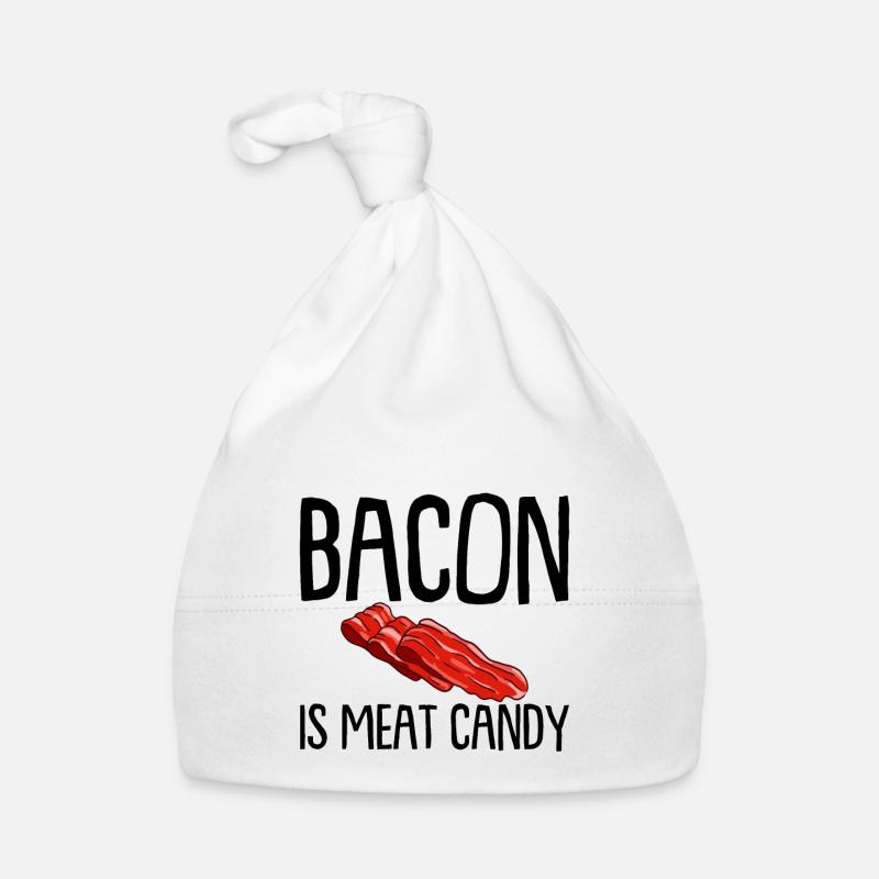 Bacon Is Meat Candy Baby Bio-Mütze