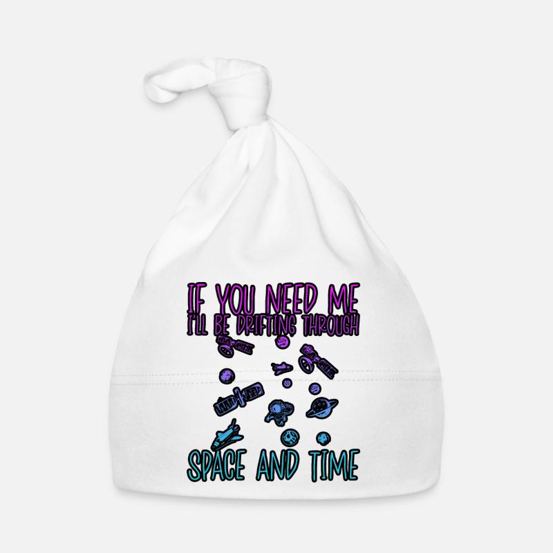Je vais dériver dans l’espace et le temps 3 Bonnet bio Bébé