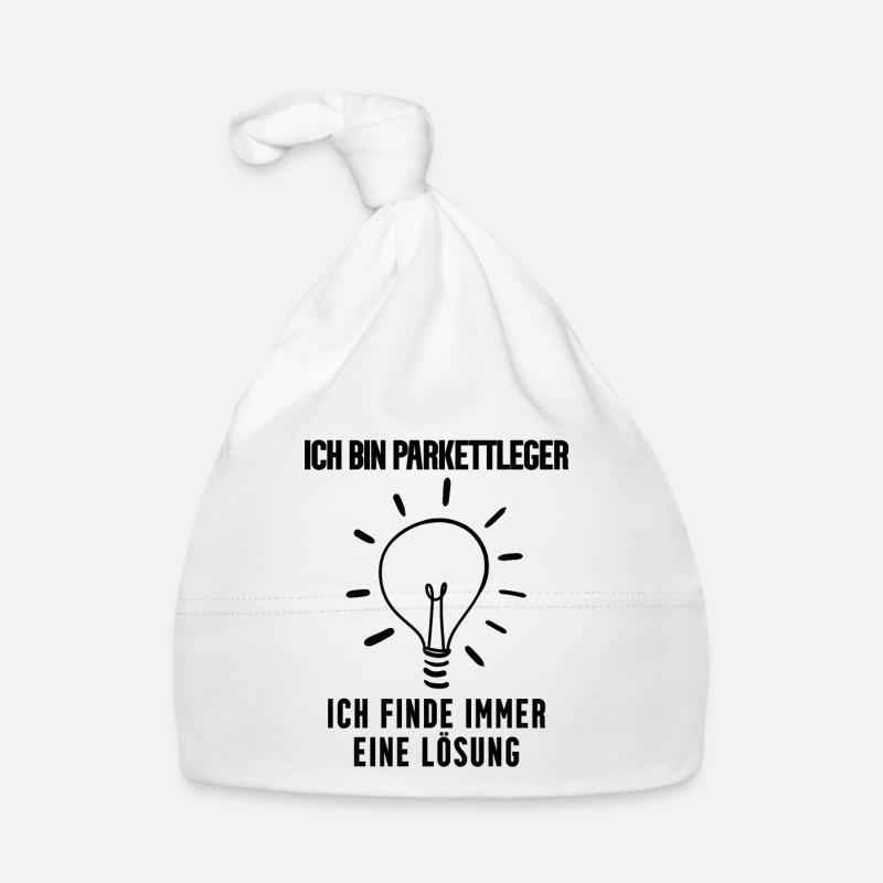 Parkettleger Geschenk Baby Bio-Mütze