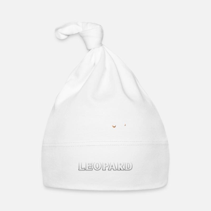 Amoureux léopard Imprimé Léopard Bonnet bio Bébé