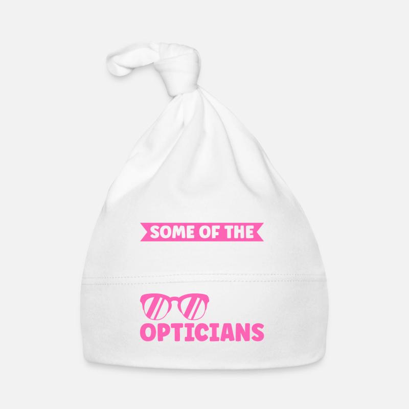 Optiker Sprüche Optometrist Augenarzt Baby Bio-Mütze