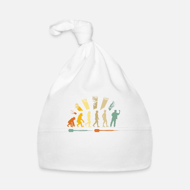 Dartspieler Evolution Dartscheibe Baby Bio-Mütze