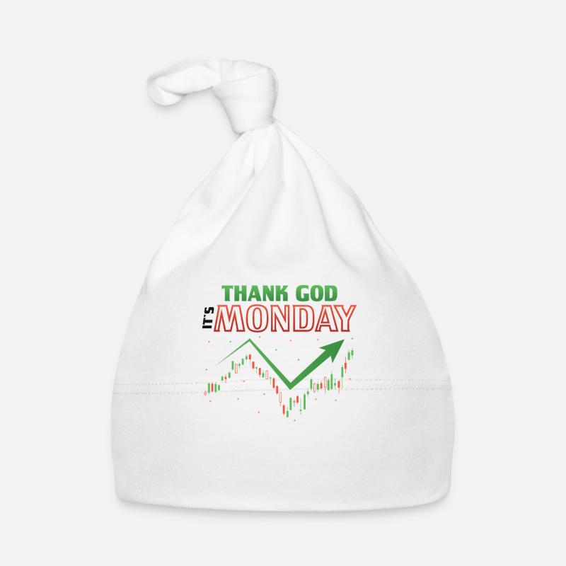 Thank goodness it's Monday, stock trader Organic Baby Cap