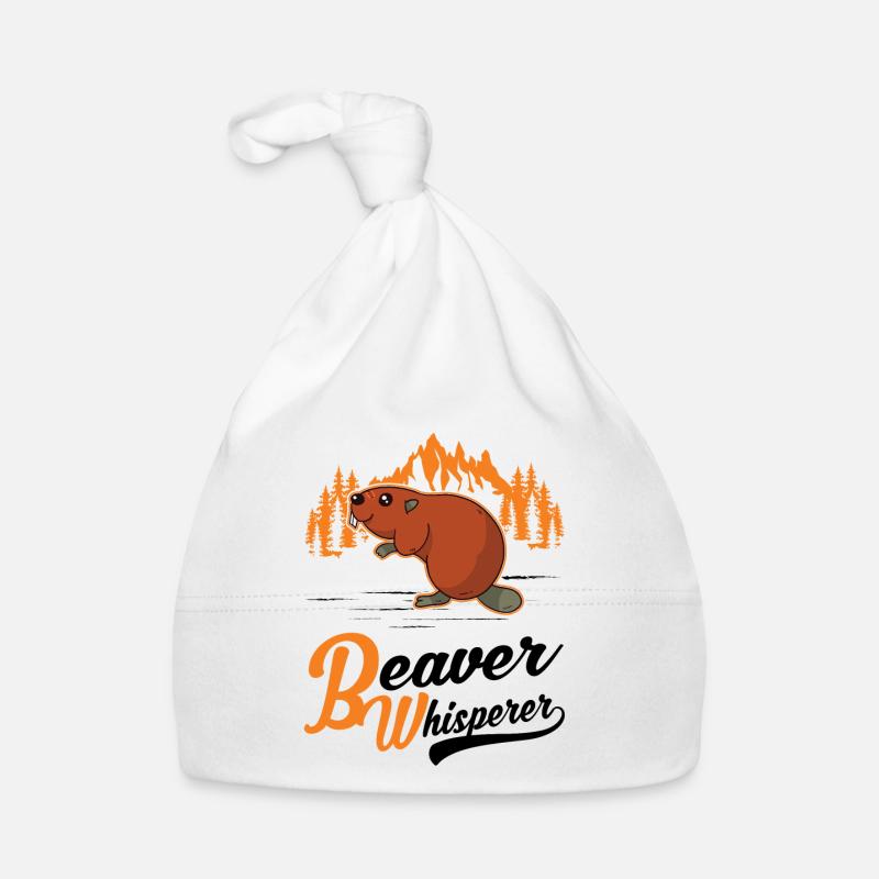 Biber Flüsterer Beaver Whisperer Bonnet bio Bébé