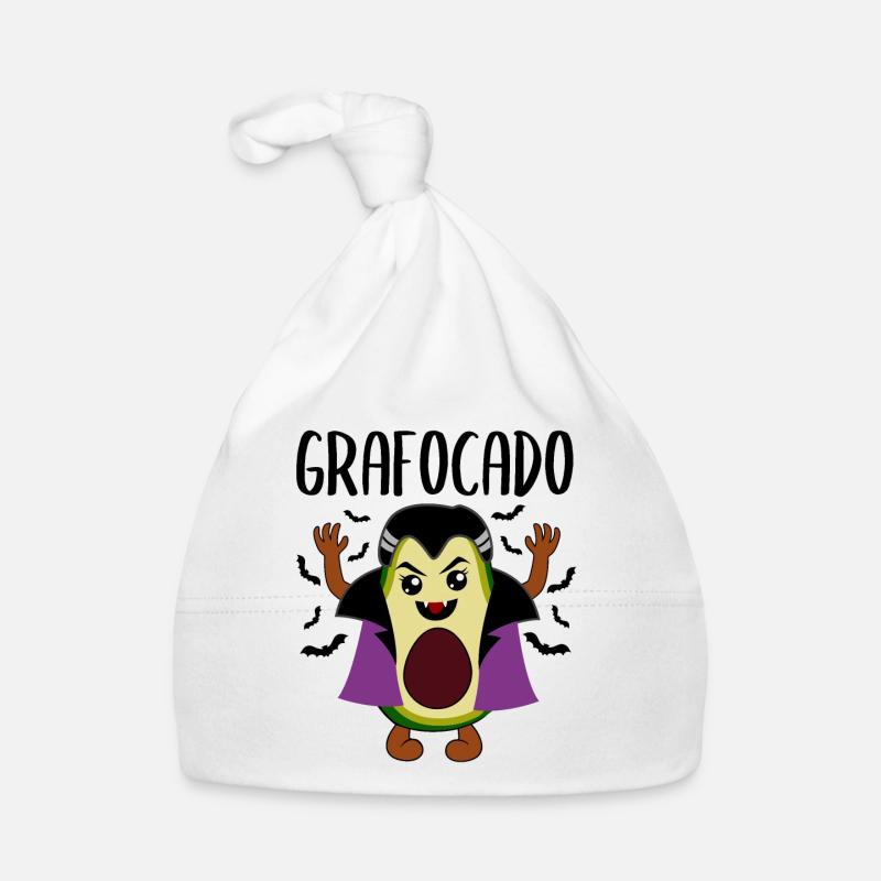Avocat Vampire Drôle de Légume Fruit Cadeau Bonnet bio Bébé
