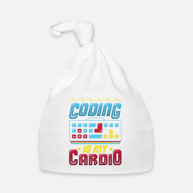 Kodierung Ist Meine Kardio, Code Programmierer Baby Bio-Mütze