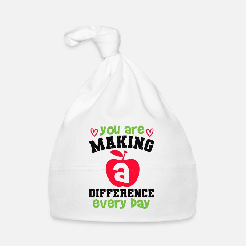 SIE MACHEN JEDEN TAG EINEN UNTERSCHIED Baby Bio-Mütze