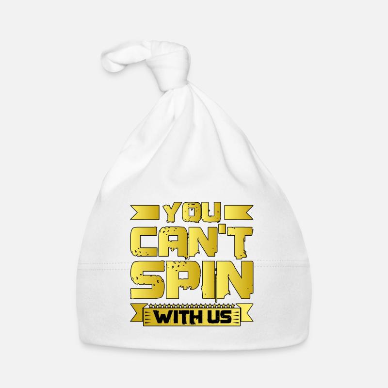 You Can't Spin With Us 2 Organic Baby Cap